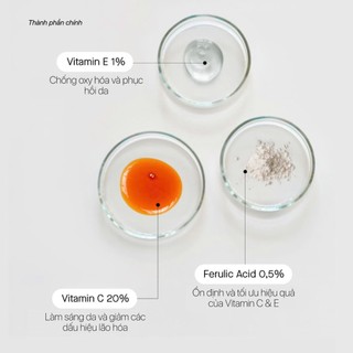 Serum Tetramid Vitamin C E F Chống Oxy Hoá Và Làm Sáng Và Săn Chắc Da Theramid