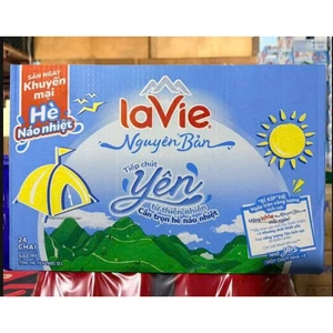 Thùng 24 chai nước khoáng LaVie 500ml Giá sỉ Phiên Bản Hè Náo Nhiệt