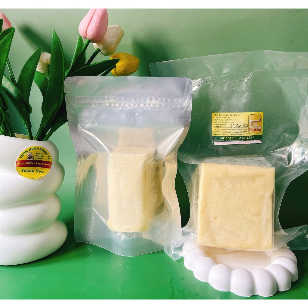 500G PHÔ MAI MOZZARRELLA NHẬP KHẨU/200G (CHỈ GIAO HCM) _Kèm Túi Giữ Nhiệt