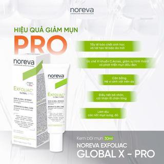 Noreva Exfoliac Global X-Pro 30ml Cho Da Dầu Mụn