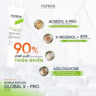 Noreva Exfoliac Global X-Pro 30ml Cho Da Dầu Mụn