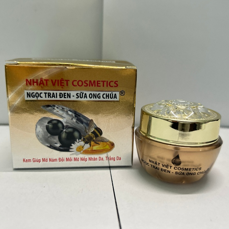 Kem Face Nhật Việt V5 - Chiết Xuất Sữa Ong Chúa, Giúp Da Sáng Mịn & Căng Mượt 8g