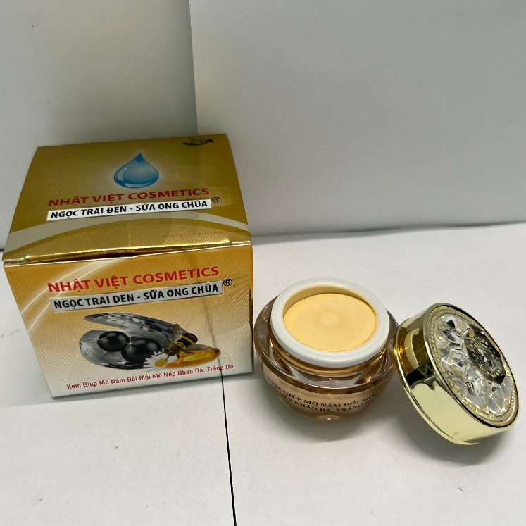 Kem Face Nhật Việt V5 - Chiết Xuất Sữa Ong Chúa, Giúp Da Sáng Mịn & Căng Mượt 8g