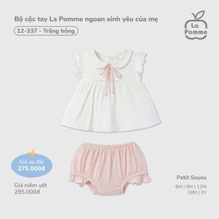 La pomme SS26.T4.1 BST Bộ cộc hè cho bé
