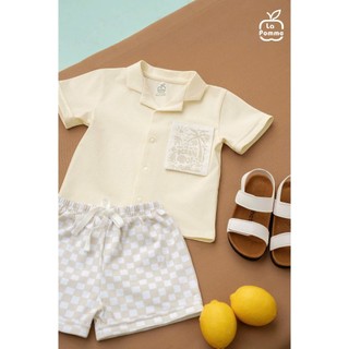 La pomme SS26.T4.1 BST Bộ cộc hè cho bé