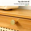 Tủ giày lật Tủ giày tre Chiều rộng 17/24cm Chống bụi và thoáng khí Dung lượng lớn Tiết kiệm diện tích