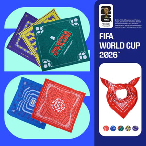 Khăn thời trang Bandana World Cup thấm hút, nhanh khô