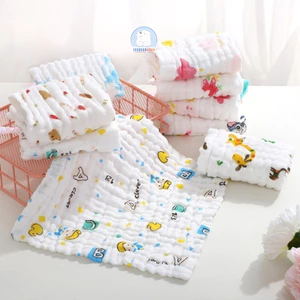 Khăn Sữa Manny/Kiluta Xô Nhăn nhiều hoa văn dễ thương, Khăn Cho Bé Đi Học Đi Chơi