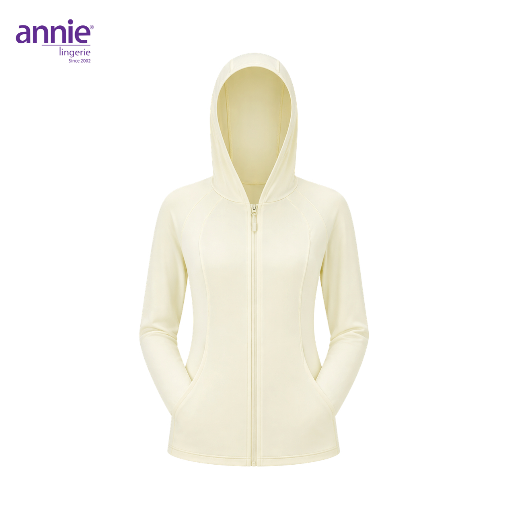 Áo Chống Nắng Nữ annie Form Ôm Co Giãn 4 Chiều – Áo Khoác Chống Tia UV Thoáng Mát, Khóa Kéo Tiện Lợi