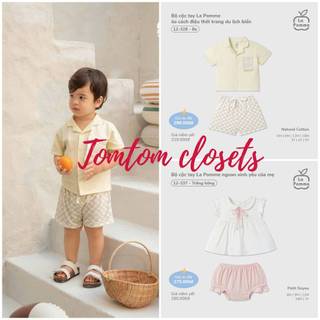 La pomme SS26.T4.1 BST Bộ cộc hè cho bé