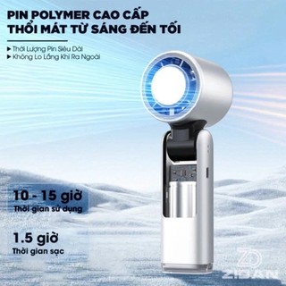 Quạt mini sò lạnh NUTANA 200 cấp độ gió, làm lạnh trực tiếp bảo hành 12 tháng