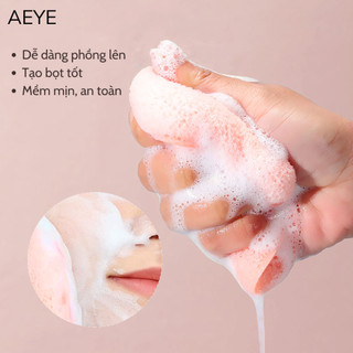 Bông Mút Rửa Mặt Bọt Biển AEYE - Bọt Rửa Mặt Giọt Nước Làm Sạch Da Mặt, Lau Mặt Nạ Bùn H001(B1-4)