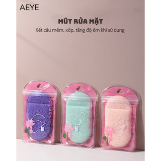 Bông Mút Rửa Mặt Bọt Biển AEYE - Bọt Rửa Mặt Giọt Nước Làm Sạch Da Mặt, Lau Mặt Nạ Bùn H001(B1-4)