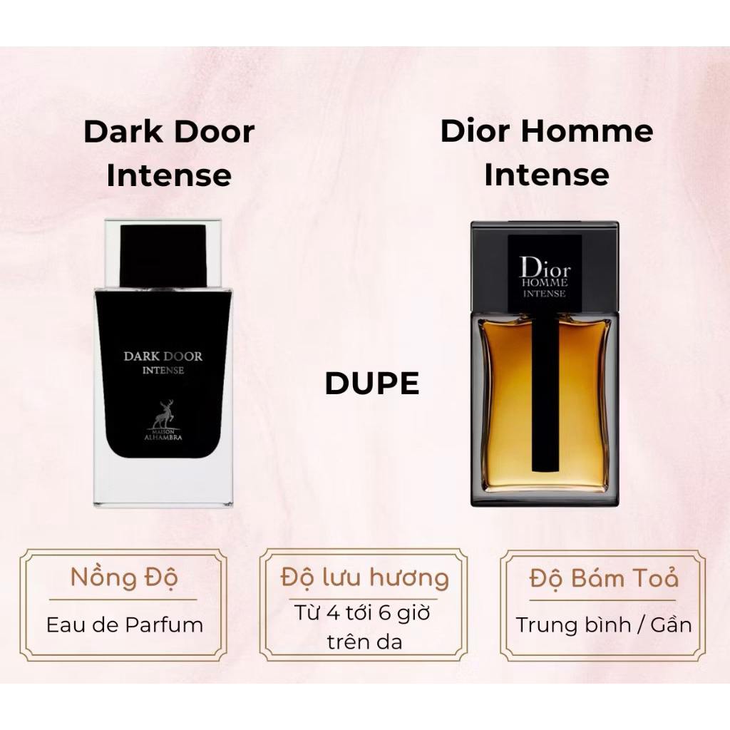 Nước hoa Lattafa Dark Door Intense Edp Fullseal 100ml