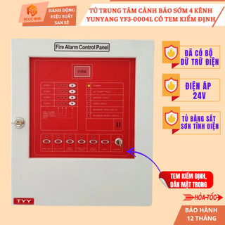 Tủ trung tâm báo cháy YUNYANG YF3 / 4-5-8-10-Có kiểm định