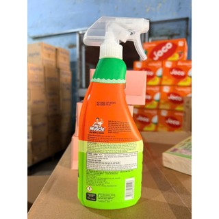 Nước tẩy lau bếp đa năng Mr Muscle hương chanh chai 500ml