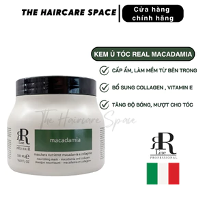 Dầu Hấp REAL MACADAMIA Chăm Sóc, Phục Hồi, Tái Tạo Tóc Sau 1 Lần hấp 500ml/Hủ