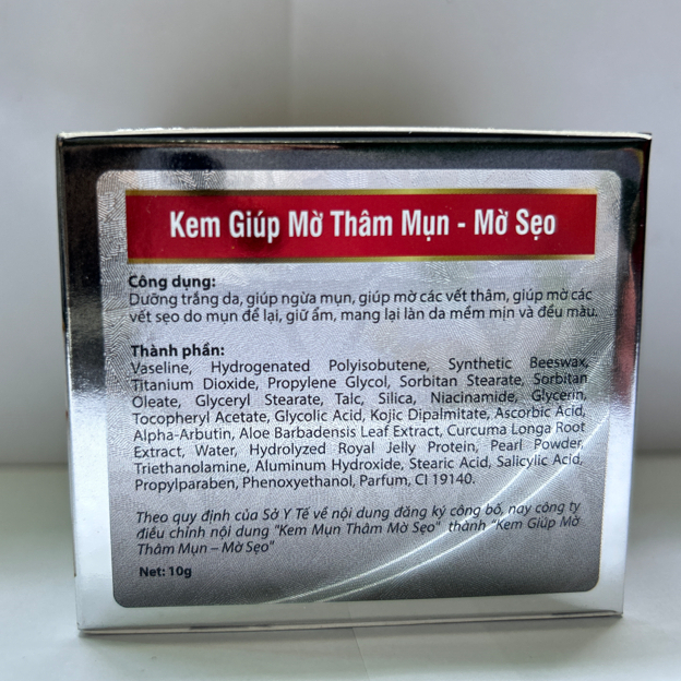 Kem Dưỡng Da Nhật Việt V11 [Xám] - Dưỡng Sáng Mịn, Kiểm Soát Nhờn, Cải Thiện Bề Mặt Da 10g