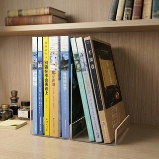 2 Kệ sách mica để bàn, Kệ Mica, Acrylic chữ L, Giá trưng bày sách, album ảnh, dày 3mm