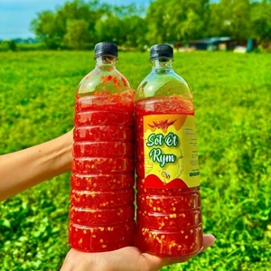 Ớt Rim Mật Ong chai 1kg - Chấm Trộn Đều Ngon