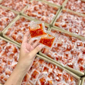 1kg Ớt Rim Mật Ong gia vị đóng gói ( trộn chấm bánh tráng đều ngon )