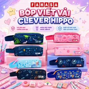Bóp Viết Vải Clever Hippo - Game On/Khủng Long/Kitty Pinky/Space Adventure/Sweetie Pie Club/Nữ Hoàng Elsa/Racing Car/...