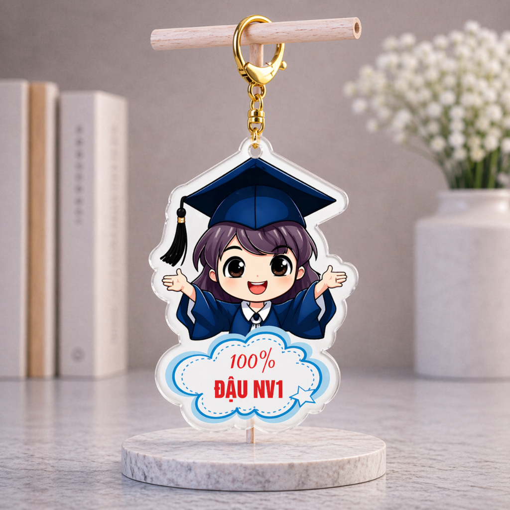 Mix mẫu 30 móc khoá động lực ý nghĩa Học Sinh quà tặng của giáo viên đến các em học sinh tốt nghiệp ra trường