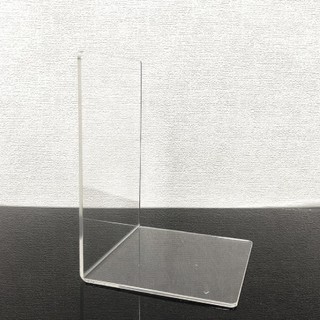 Combo 2 Kệ Sách Mica, Kệ Acrylic chữ L, Giá trưng bày sách, album ảnh - Mica trong suốt dày 3mm
