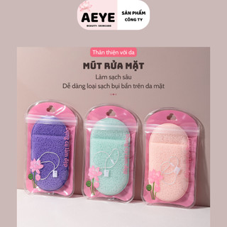 Bông Mút Rửa Mặt Bọt Biển AEYE - Bọt Rửa Mặt Giọt Nước Làm Sạch Da Mặt, Lau Mặt Nạ Bùn H001(B1-4)
