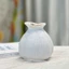 Bình Hoa Gốm Sứ Dáng Củ Hành Nhỏ Xinh - Lọ Hoa Decor Để Bàn Trang Trí Tủ Kệ Phòng Khách Đẹp