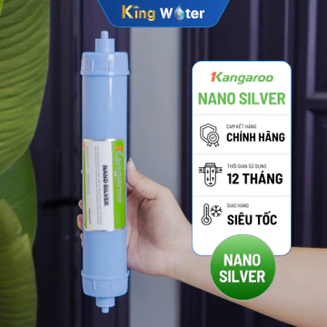 [HỎA TỐC HCM] Lõi Lọc Kangaroo NANO SILVER (Xanh) - Lõi Chức Năng Nano Bạc Diệt Khuẩn Chính Hãng