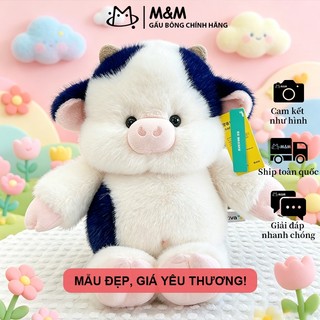Bộ sưu tập Chạy - Gối ôm thú bông Cáo, Voi, Bò sữa, Chuột | Bạn đồng hành giấc ngủ | Hàng có sẵn giao ngay