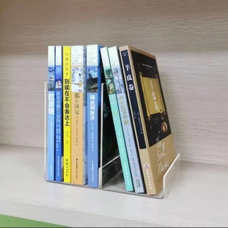 2 Kệ sách mica để bàn, Kệ Mica, Acrylic chữ L, Giá trưng bày sách, album ảnh, dày 3mm