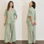 Ullala Pajamas Basic Poco Bộ ngủ mặc nhà nữ ngắn tay Size M,L