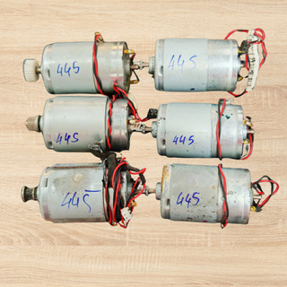 Motor RS445 Tháo Máy In (Zin) - Động Cơ DC 12V-24V Tốc Độ Cao, Chế Máy Khoan, Máy Mài, Quạt Mini