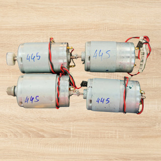 Motor RS445 Tháo Máy In (Zin) - Động Cơ DC 12V-24V Tốc Độ Cao, Chế Máy Khoan, Máy Mài, Quạt Mini