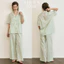 Ullala Pajamas Basic Poing Bộ ngủ mặc nhà nữ ngắn tay Size M,L