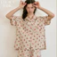 Ullala Pajamas Basic Beria Bộ ngủ mặc nhà nữ ngắn tay Size M,L