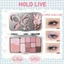 HOLD LIVE Bảng phấn mắt 12 màu tone hồng đa năng Mist Butterfly Shadow HL792