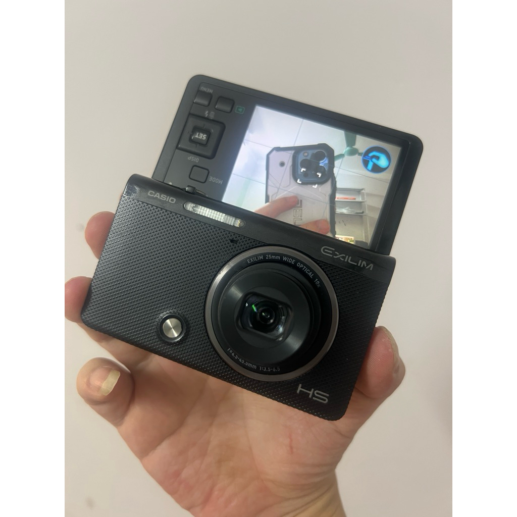 Casio Exilim EX-FC500S Màn lật | Siêu zoom | Chống rung | Shopee