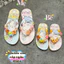 Dép Kẹp Xỏ Ngón Mẹ & Bé Đính Sticker Cao Cấp Dễ Thương Đế Bệt Cao Su In 3D Thời Trang Đi Biển