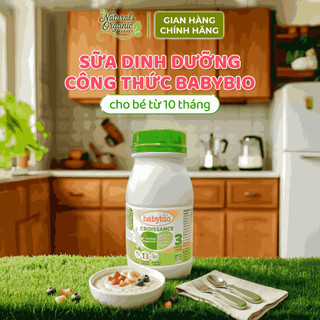 Sữa Dinh Dưỡng Tăng Trưởng Hữu Cơ Babybio Giàu Vitamin Và Khoáng Chất Thiết Yếu - Natural Market