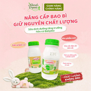 Sữa Dinh Dưỡng Tăng Trưởng Hữu Cơ Babybio Giàu Vitamin Và Khoáng Chất Thiết Yếu - Natural Market