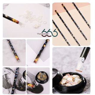 Bút Sáp Chấm Đá Nail Siêu Dính – Bút Sáp Gắp Đá Không Rơi, Dán Charm, Trang Trí Móng Chuyên Dụng  THEGIOINAIL666