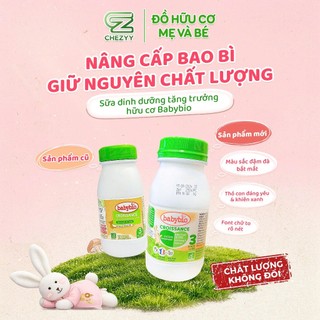 Sữa nước dinh dưỡng tăng trưởng hữu cơ Babybio cho bé 250ml 10-36 tháng