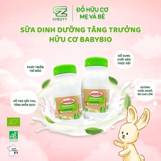 Sữa nước dinh dưỡng tăng trưởng hữu cơ Babybio cho bé 250ml 10-36 tháng