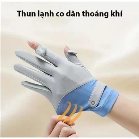 [Peinn] Găng Tay Chống Nắng UPF50+ Chống Tia UVA UVB Mỏng Nhẹ Thun Lạnh Thoáng Khí Mở Đầu Ngón Tay Cảm Ứng GTA06