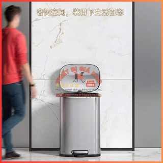 🛒📍THÙNG RÁC INOX PHỦ NANO GIẢM CHẤN HÌNH VUÔNG NHIỀU KÍCH THƯỚC C-027