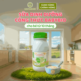 Sữa dinh dưỡng tăng trưởng hữu cơ Babybio dành cho bé 10-36 tháng tuổi