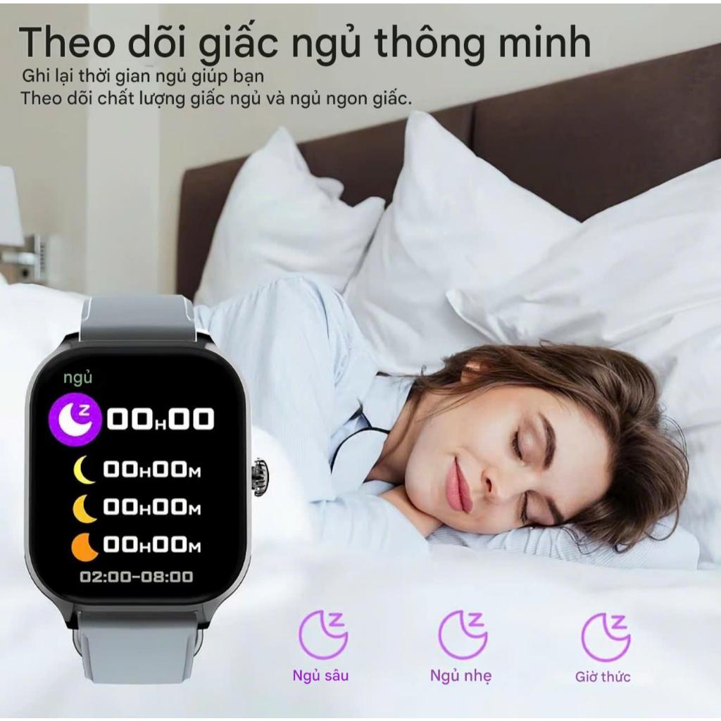 Đồng Hồ Thông Minh H9 / T2 / T800 Pro Max Nghe Gọi Bluetooth, Đo Huyết Áp, Oxy Máu, Màn Hình Lớn Phù Hợp Nam Nữ